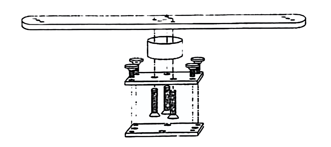 Spider Adjustable Black Widow Deck Mount - Tite - Lok