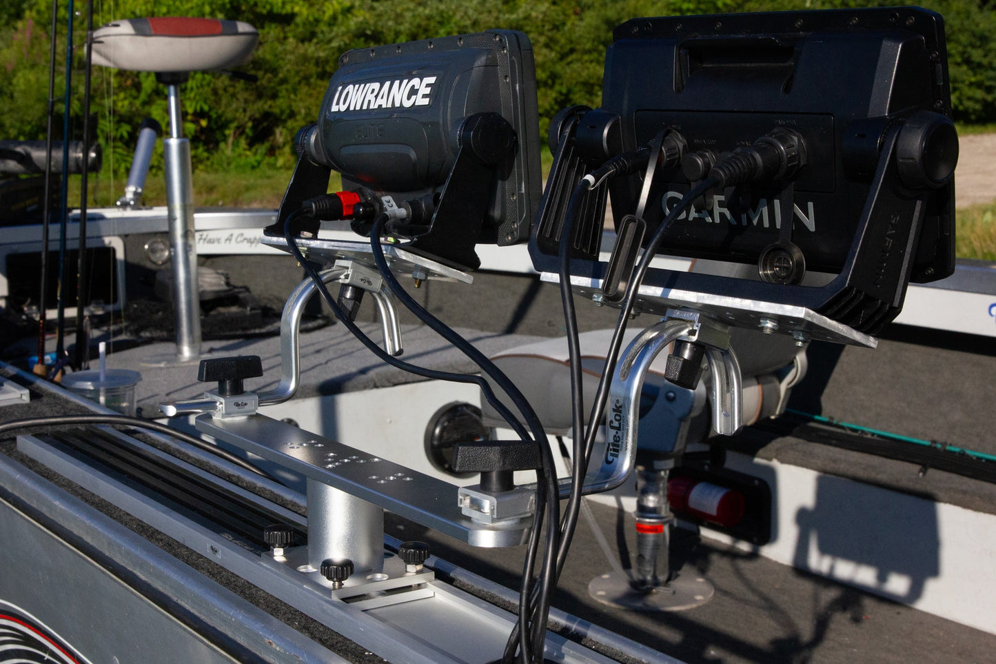 Dual Porta - Lok Fish Finder Mount - Tite - Lok