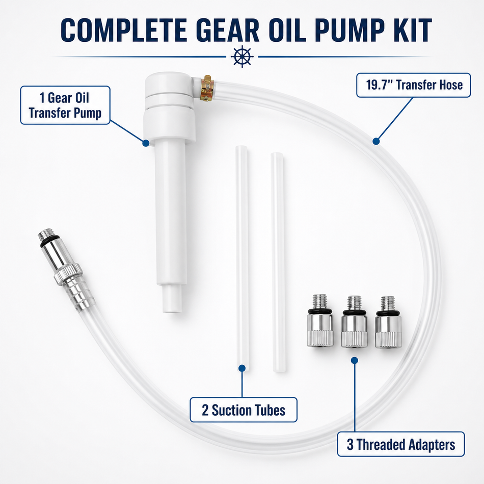 Lower Unit Gear Oil Pump
