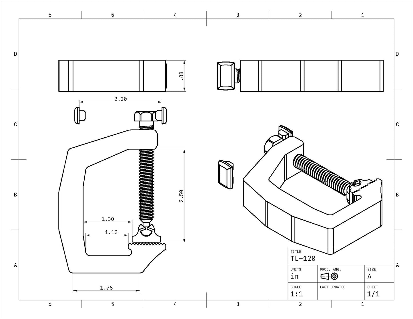 TL-120 C Clamp