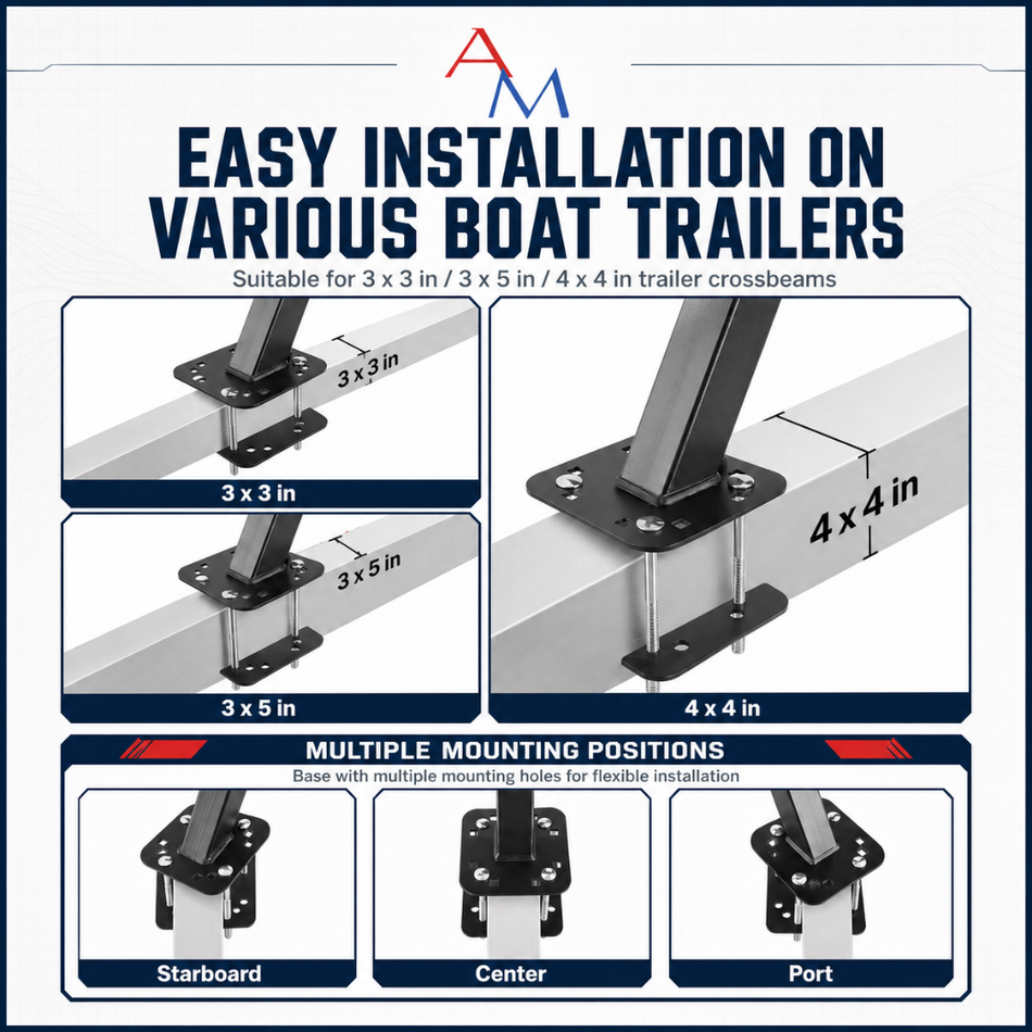 American Marine™ Dockside Series Trailer Steps