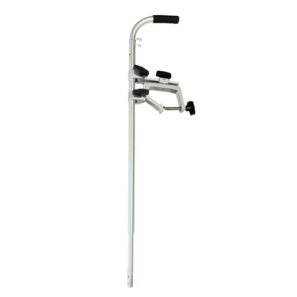 Telescoping Transducer Pole w/ Handle, Speed Adapter & Gunnel Clamp