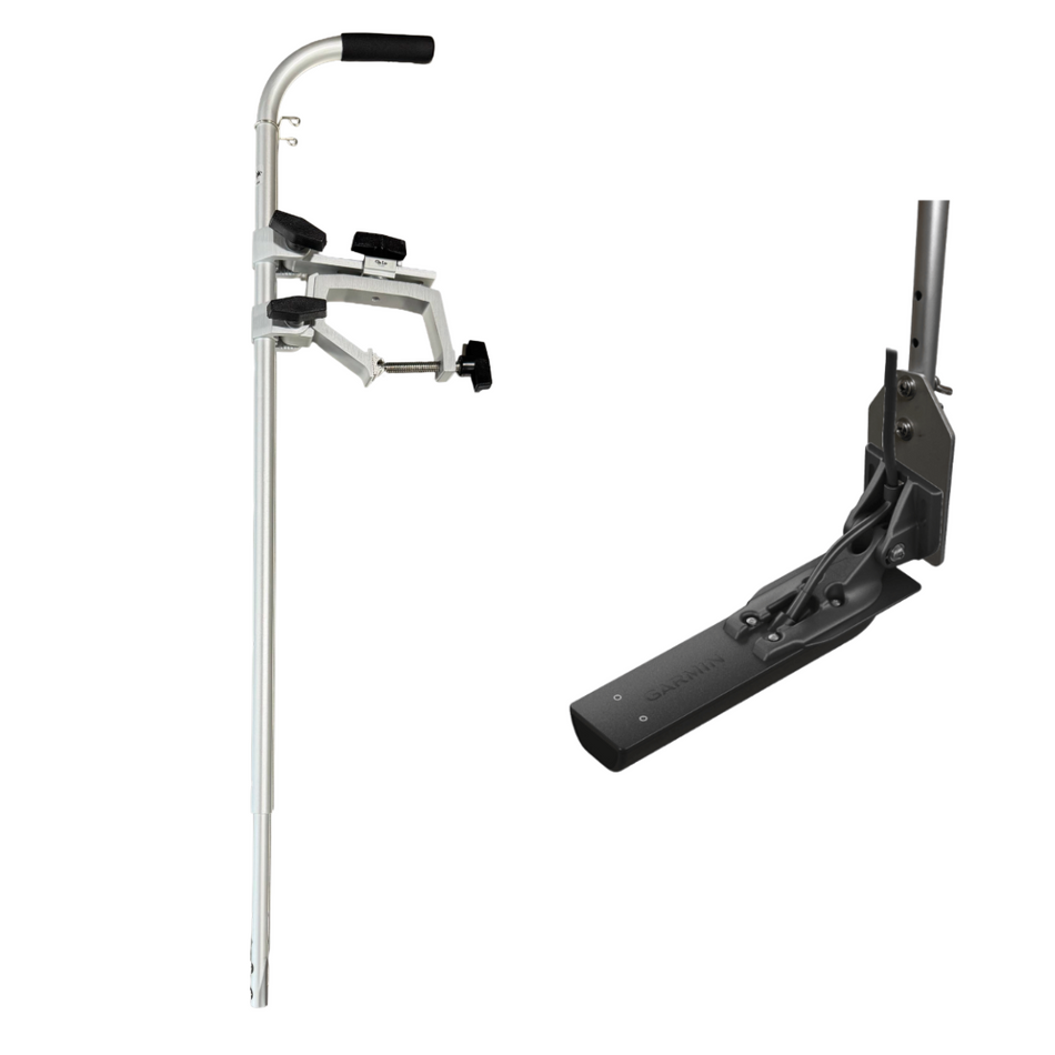 Transducer Pole w/ Universal Transducer Mount