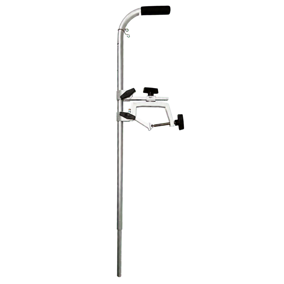 Telescoping Transducer Pole w/ Handle, Speed Adapter & Gunnel Clamp