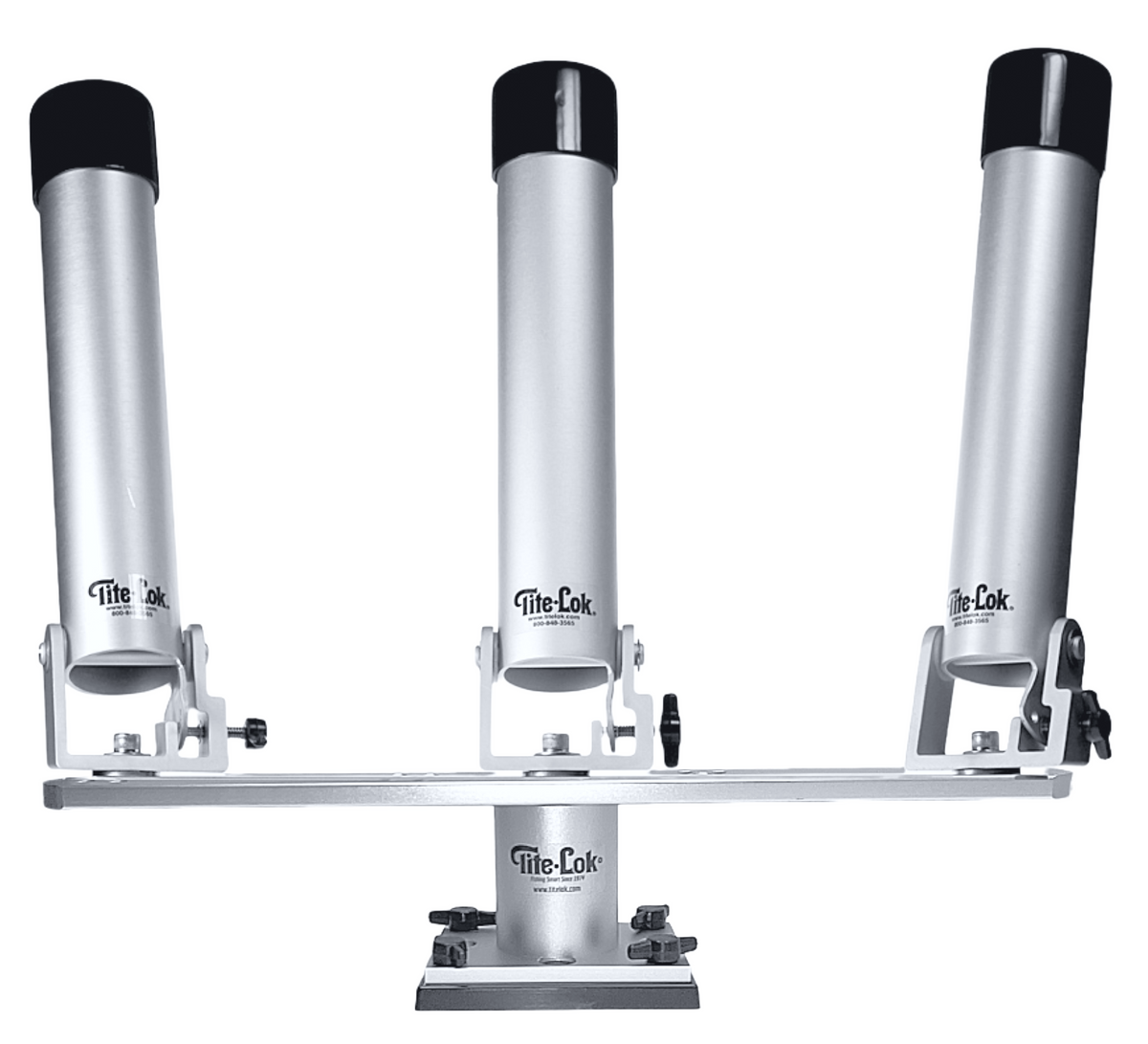 deck mount fishing rod holders Triple w/ Multi-Lok Choose Your Color:Black/White 2000/7000 9’ 2 piece salmon Equipped with adjustable tension