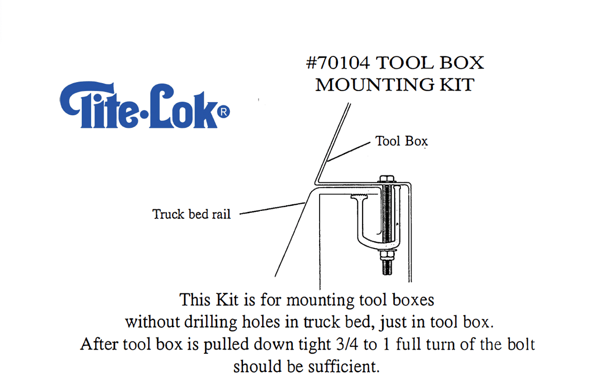 TL-70104 Tool Box Clamp - Tite-Lok