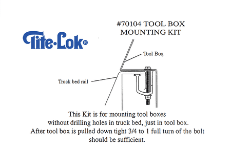 TL-70104 Tool Box Clamp - Tite-Lok
