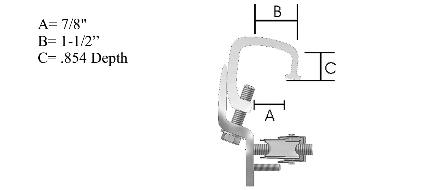 TL - 111SL Chevy Clamp - Tite - Lok