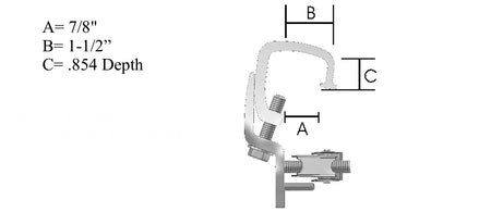 TL - 111SL Chevy Clamp - Tite - Lok