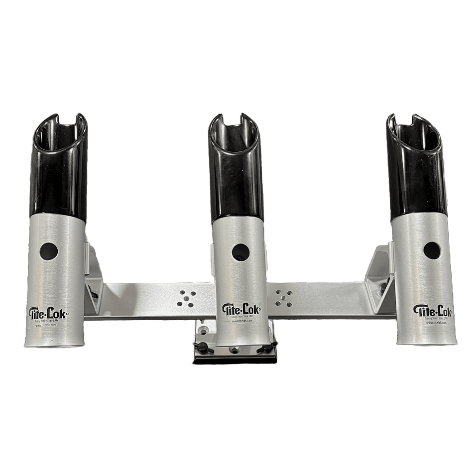 Triple Deck Mount w/ True Set Rod Holders - Tite - Lok