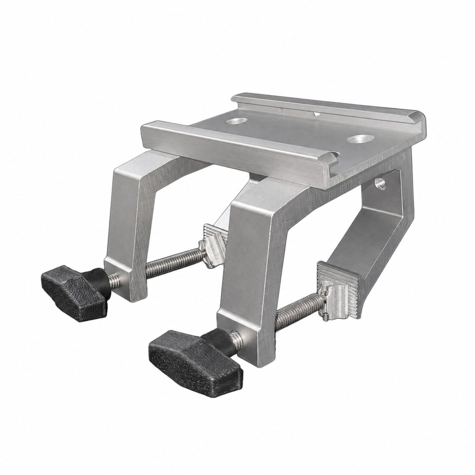 Clamp Mounted Track - Transducer Pole Mount