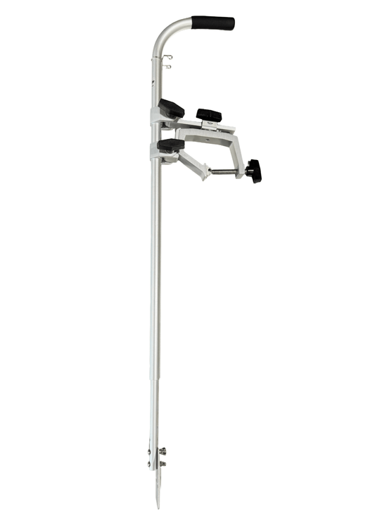 Telescoping Transducer Pole w/ Handle, Speed Adapter & Gunnel Clamp - Tite - Lok
