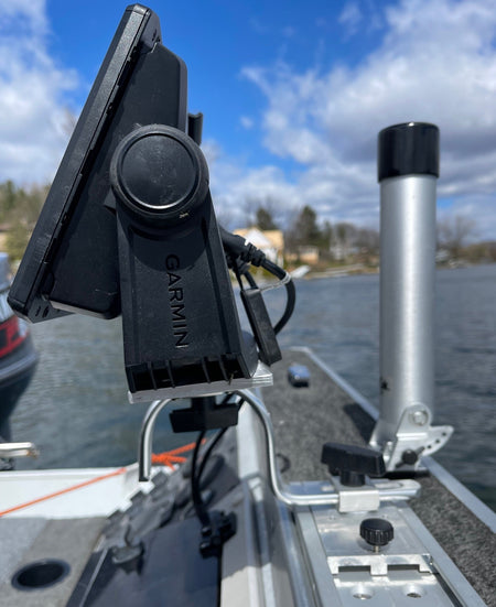 Porta - Lok Fish Finder Mount w/ Mounting Options - Tite - Lok