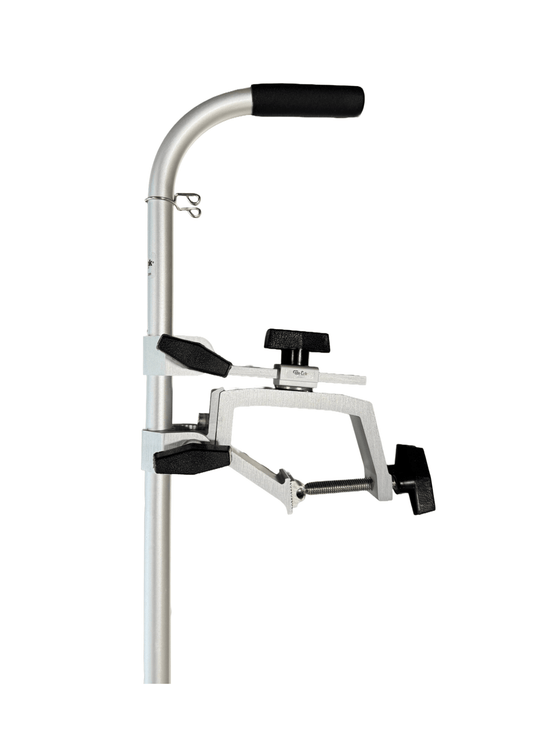 Telescoping Transducer Pole w/ Handle, Speed Adapter & Gunnel Clamp - Tite - Lok