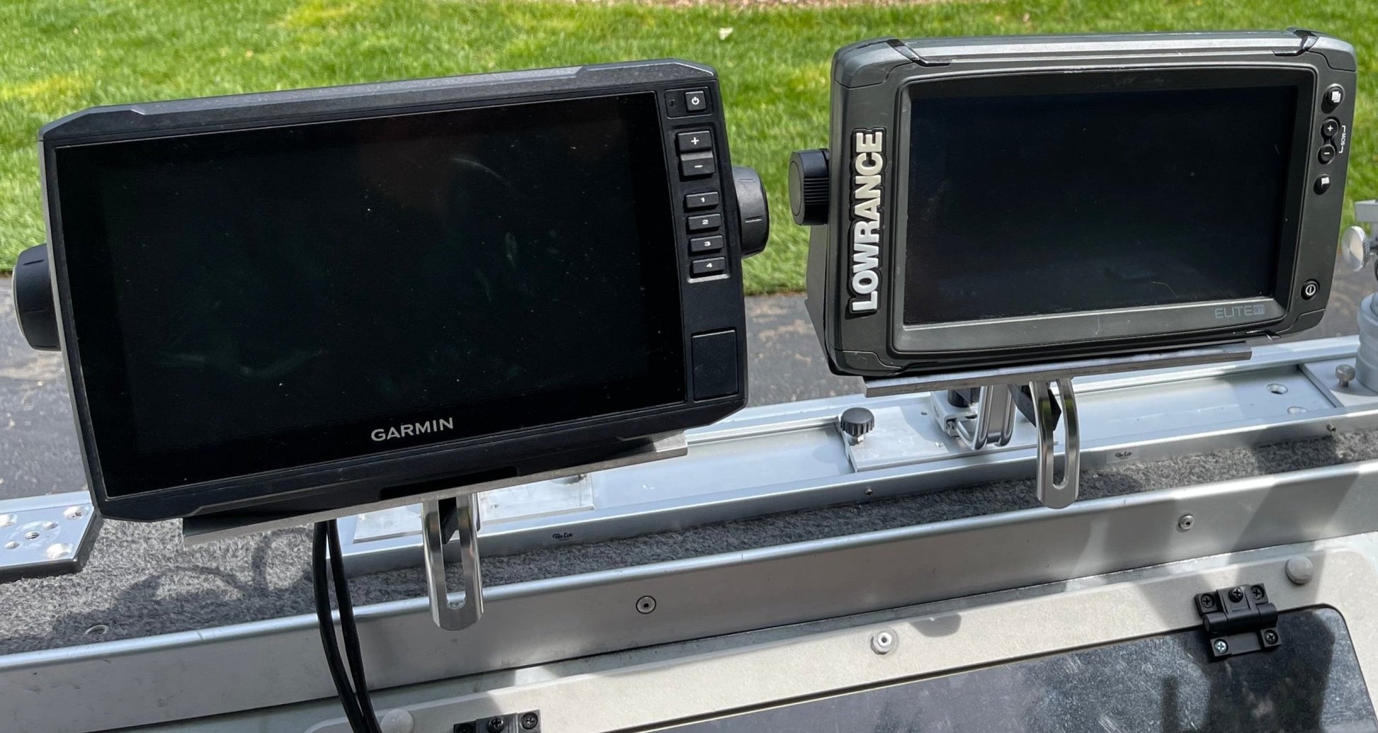 dual fish finders Tite-Lok Dual Porta-Lok Fish Finder Mount