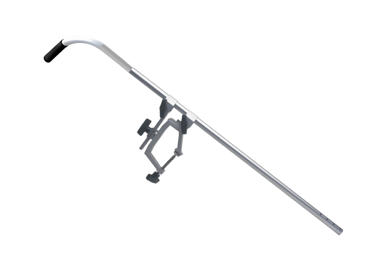 Telescoping Transducer Pole w/ Handle, Speed Adapter & Gunnel Clamp - Tite-Lok