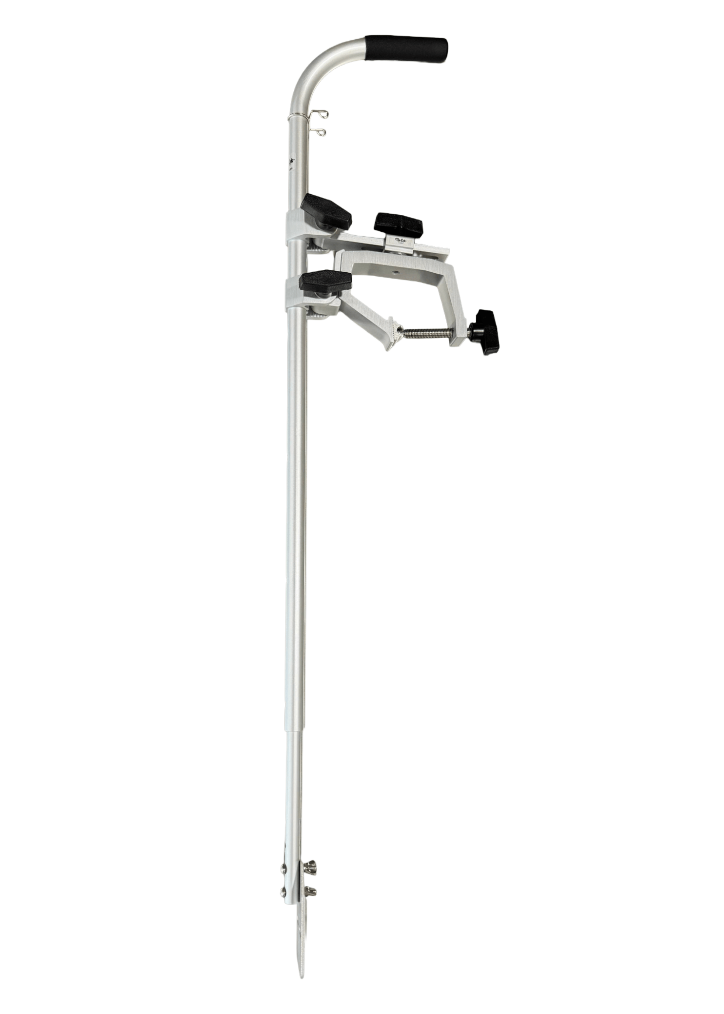 Telescoping Transducer Pole w/ Handle, Speed Adapter & Gunnel Clamp - Tite - Lok